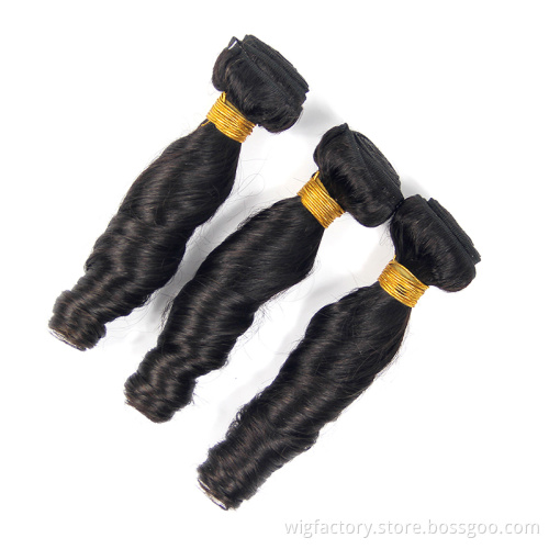 factory price 100% human hair bundles, good quality spring curl hair bundles,popular human hair bundles